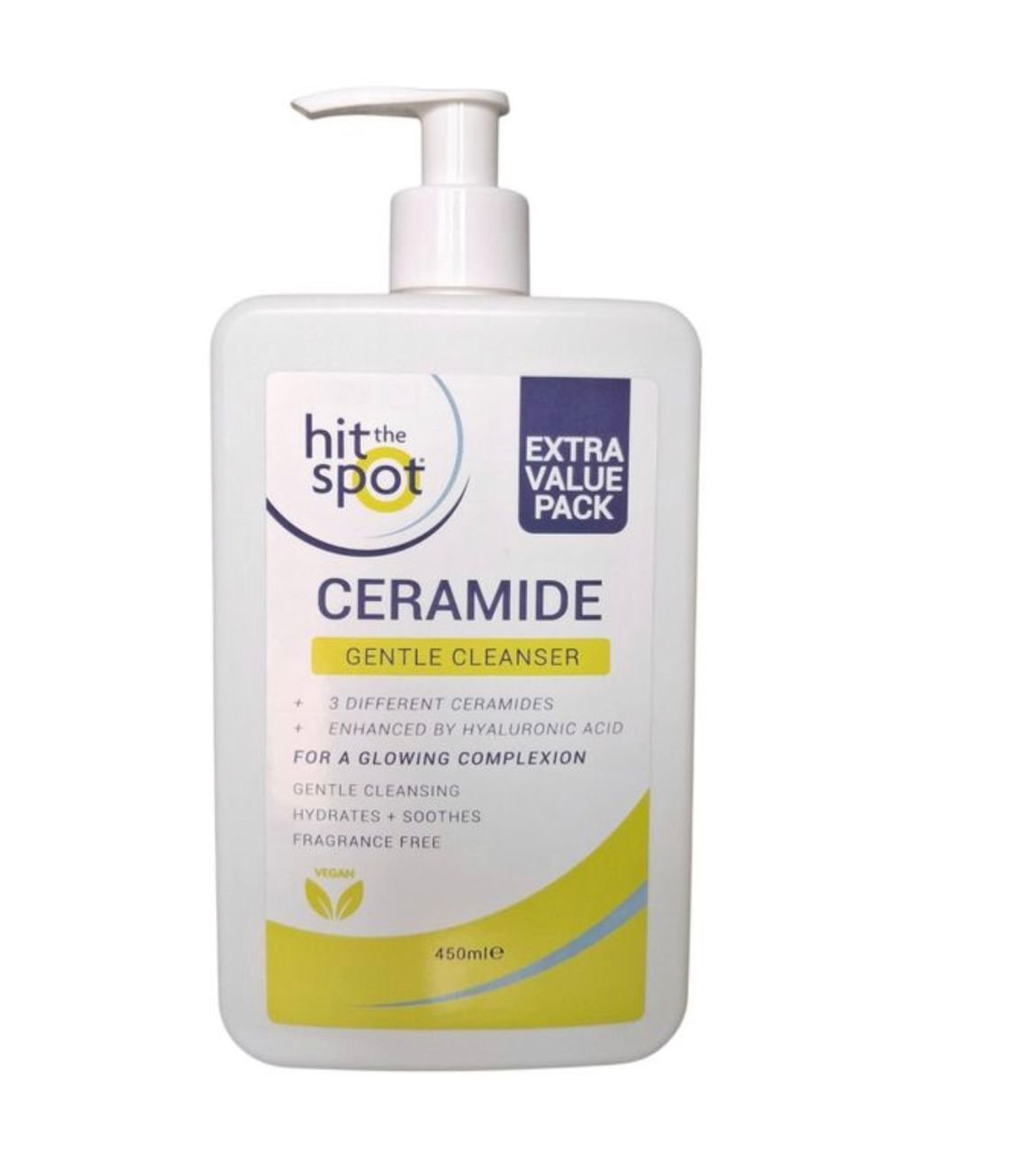 Hit the spot Ceramide Gentle Cleanser 450ml