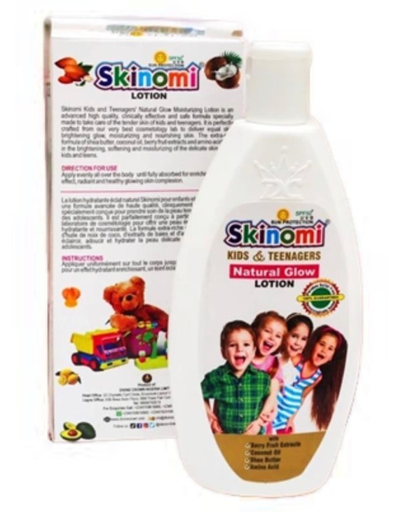 Skinomi Kids and Teenagers Natural Glow Lotion 450ml