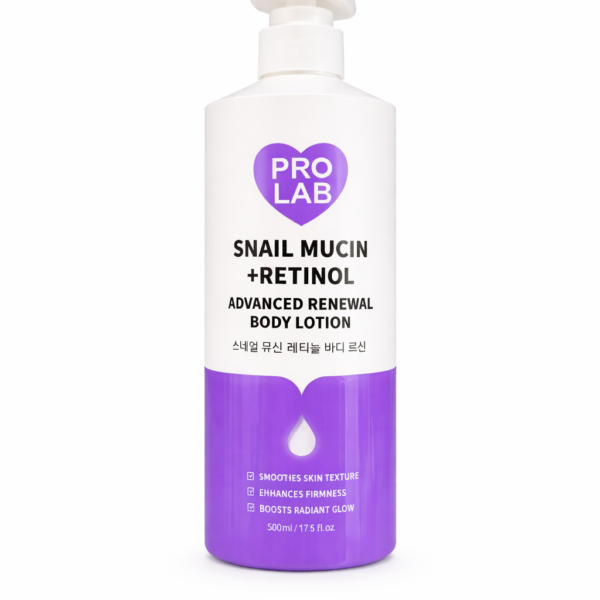Prolab Snail Mucin + Retinol Advanced Renewal Body Lotion 500ml
