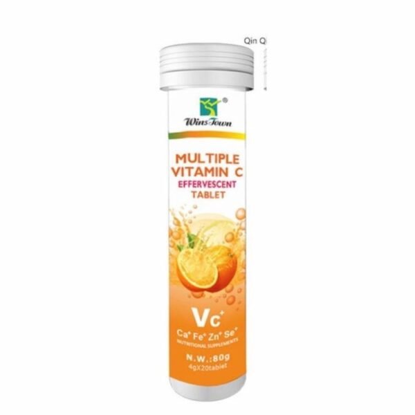Wins Town Multiple Vitamin C Effervescent Tablet 80g
