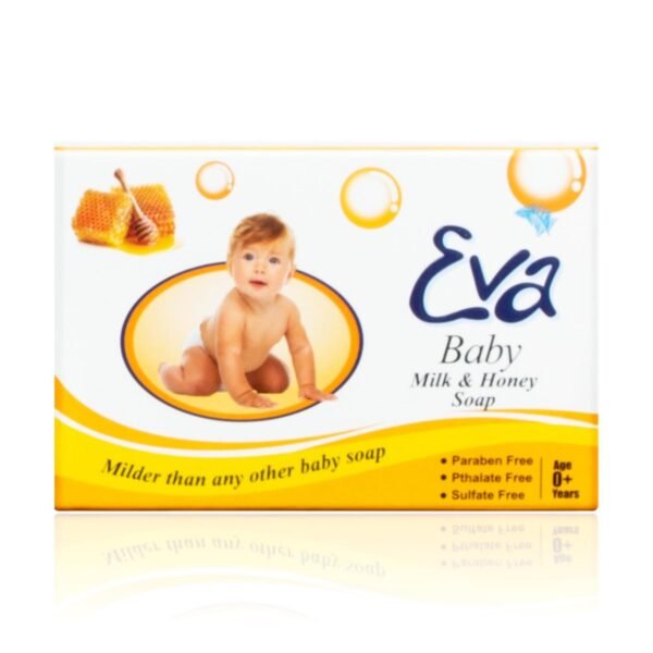 Eva baby soap yellow & white pack | Single bar