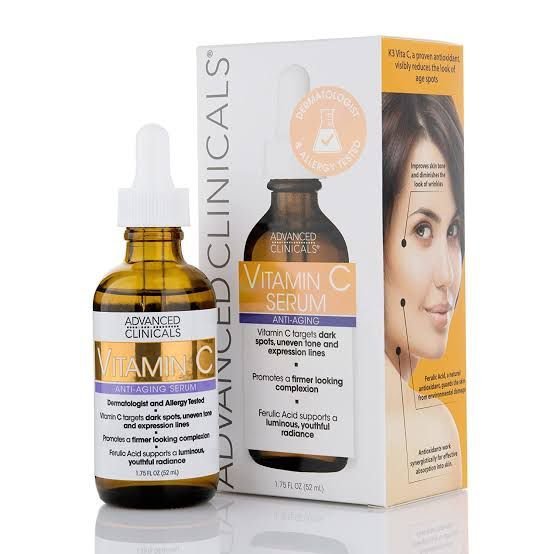 Advanced clinicals vitamin c serum (anti aging)52ml