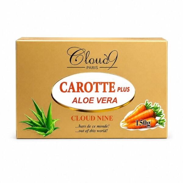 Cloud 9 Paris Carrotte plus aloe vera lightening concentrated face and body soap