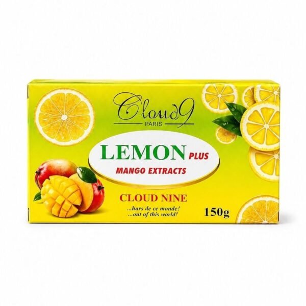 Cloud 9 Paris lemon plus mango extracts lightening concentrated face and body soap