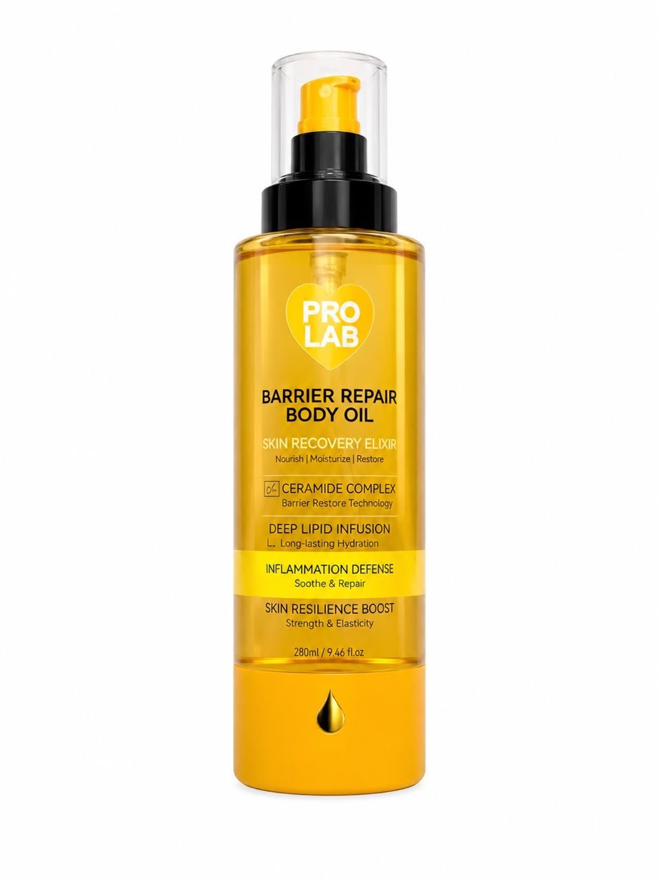 Prolab Barrier Repair Skin Recovery Elixir Body Oil 280ml / 9.46 fl.oz