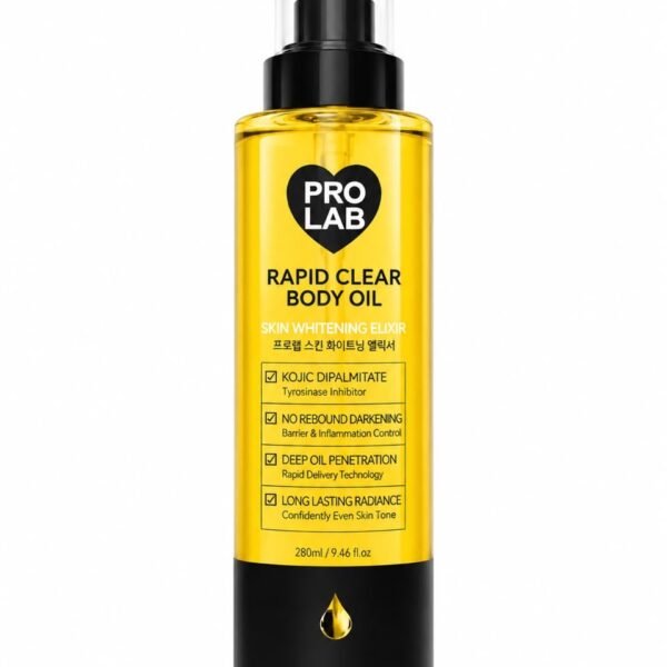 Prolab Rapid Clear Skin Whitening Elixir Body Oil 280ml / 9.46 fl.oz