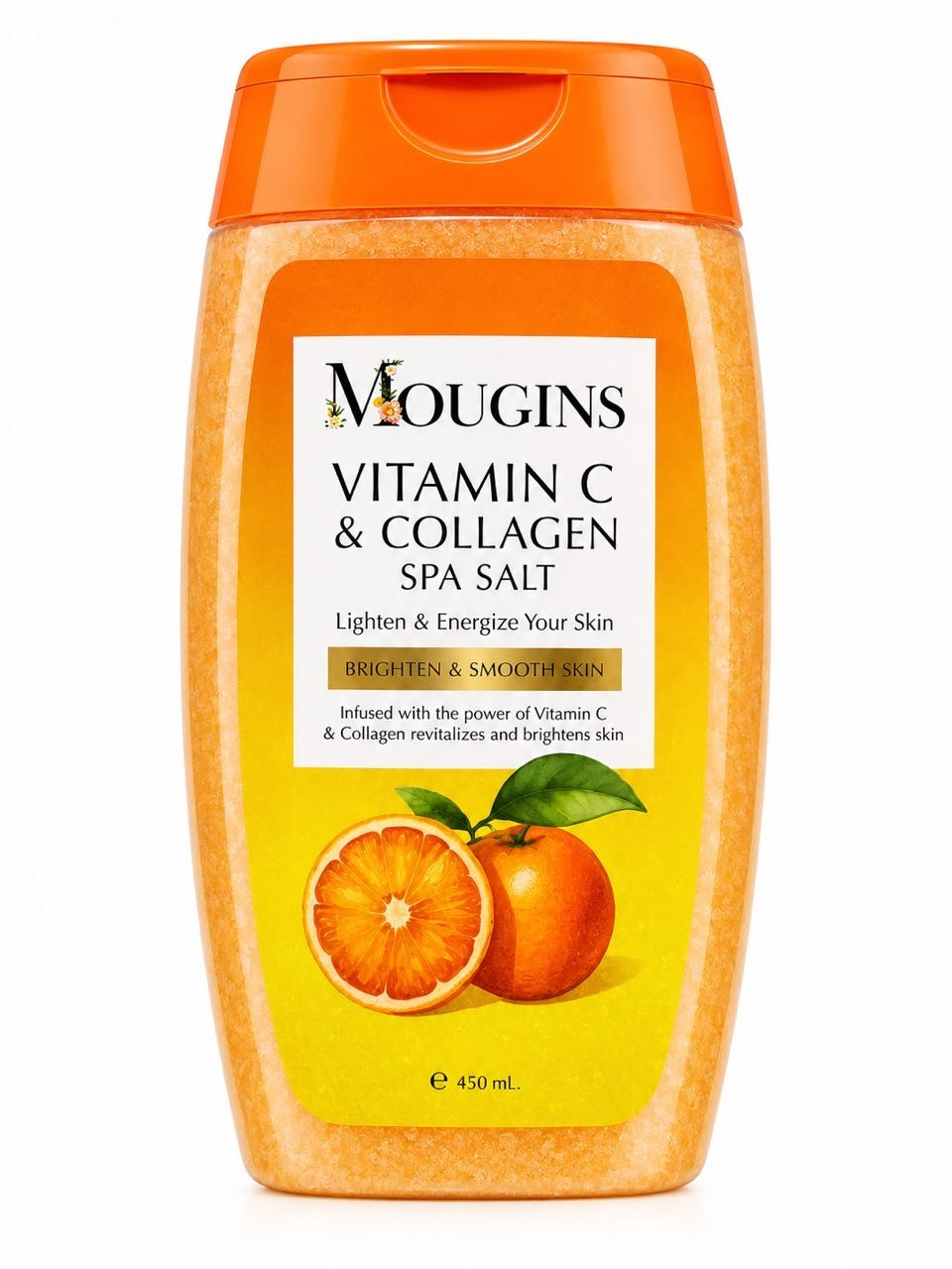 Mougins Vitamin C & Collagen Spa Salt Scrub 450ml