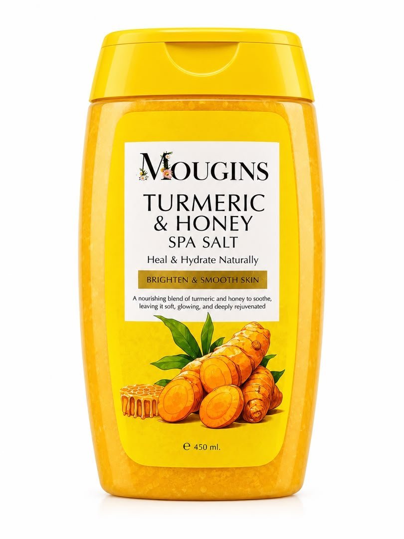 Mougins Turmeric & Honey Spa Salt Scrub 450ml