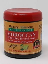 Beauty Glamour Moroccan Whitening Herbal Black Soap