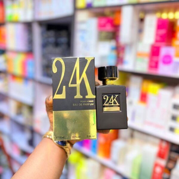 24k Pour Homme EDP Black 100ml