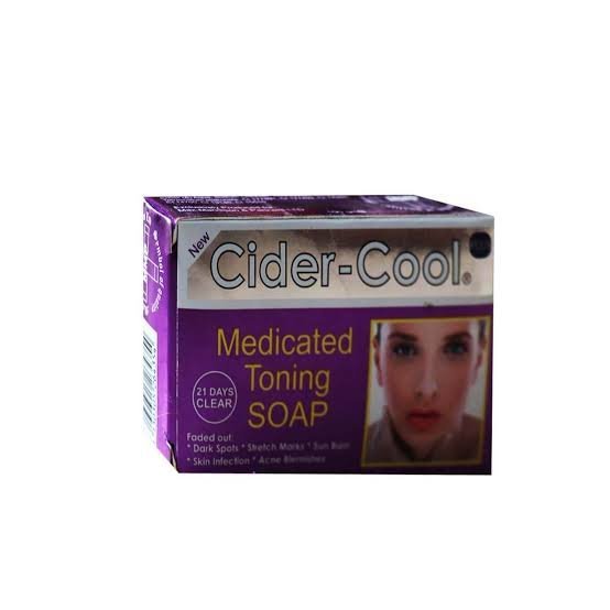 Cider-cool Medicated Toning Soap – 100g