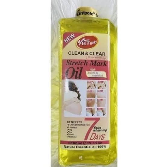 Veet gold stretch mark oil 500ml