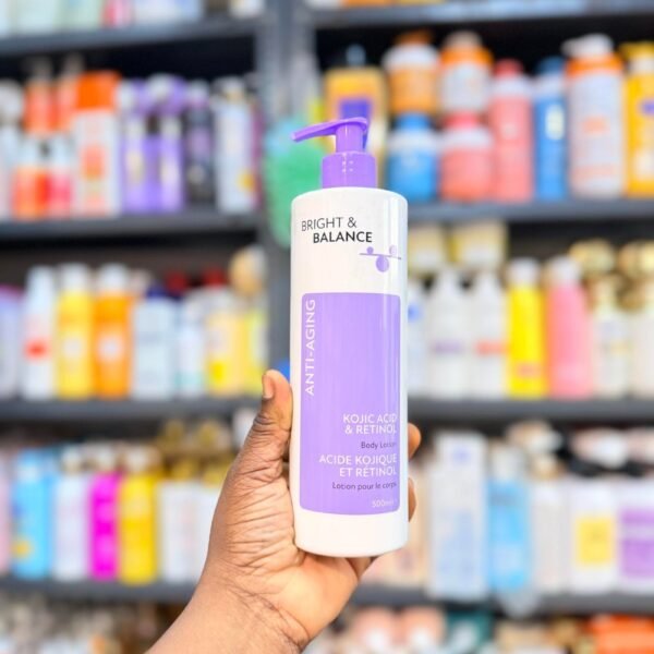 Bright & Balance Anti -Aging Kojic Acid & retinol Body lotion 500ml
