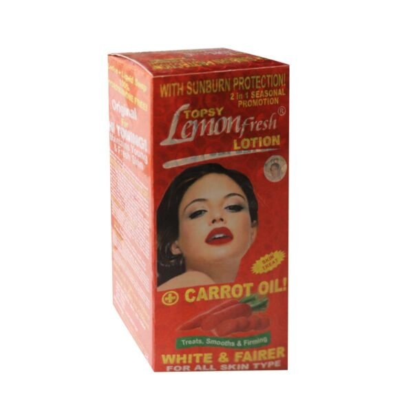 Topsy lemon fresh carrot extract body lotion 100ml ~ carrot