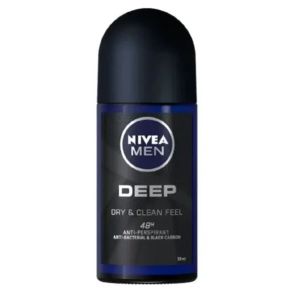 Nivea men Deep Antiperspirant Roll-on for Men 48hrs 50ml
