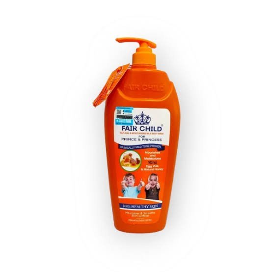 Fair Child Natural & Moisturizing Milk Body Wash 1000ml~ Orange