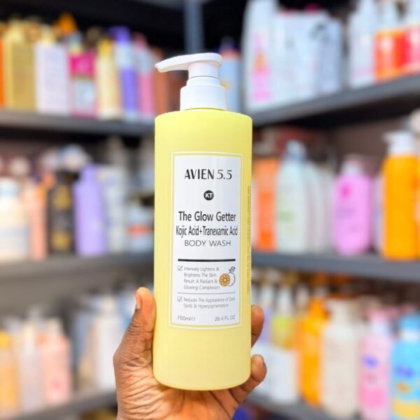 Avien 5.5 The Glow Getter Kojic Acid + Tranexamic Acid Body Wash 750ml