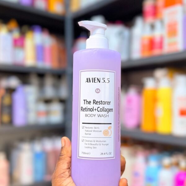 Avien 5.5 The Restorer Retinol + Collagen Body Wash 750ml