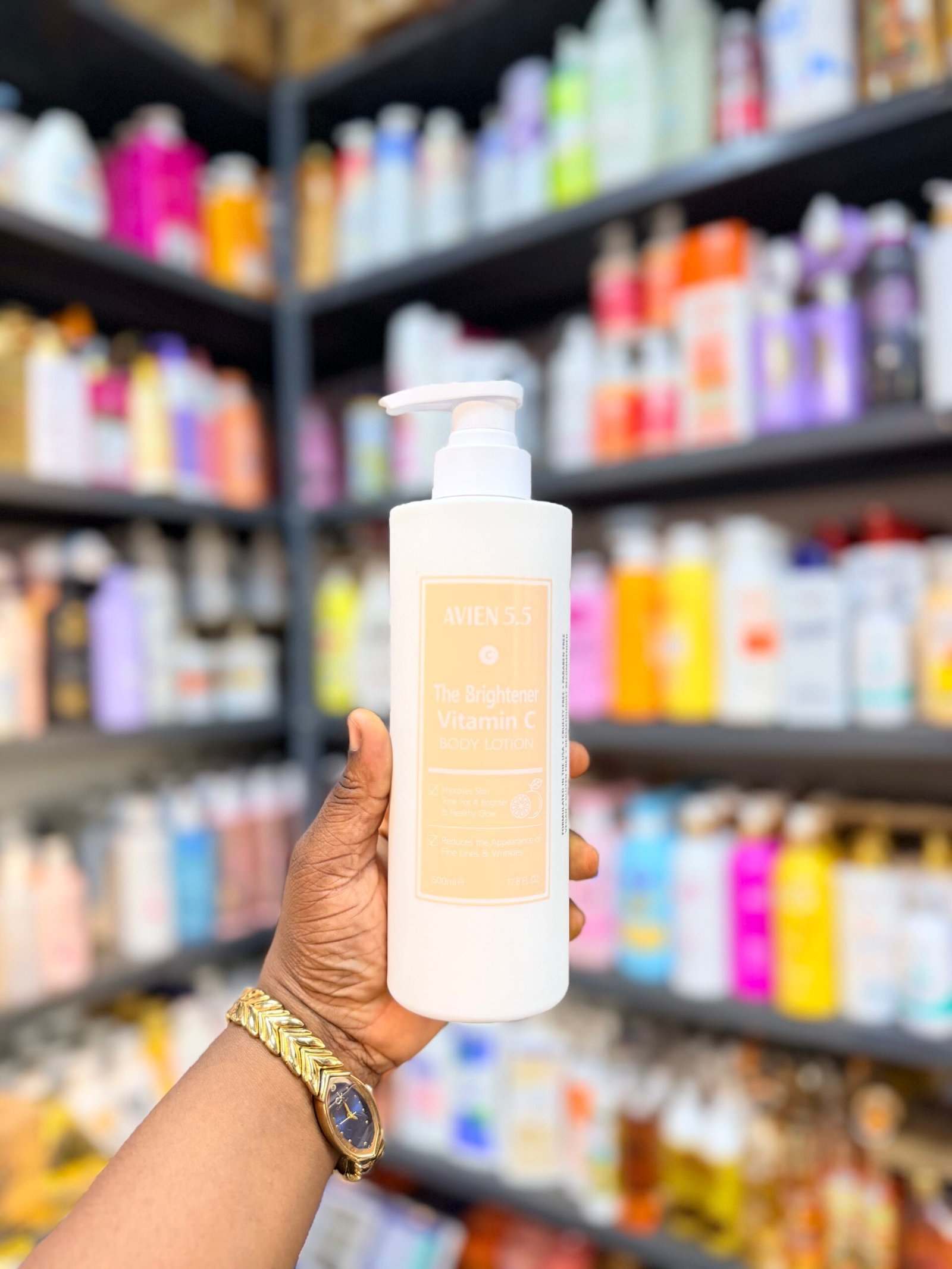 Avien 5.5 The Brightener Vitamin C Body Lotion 500ml