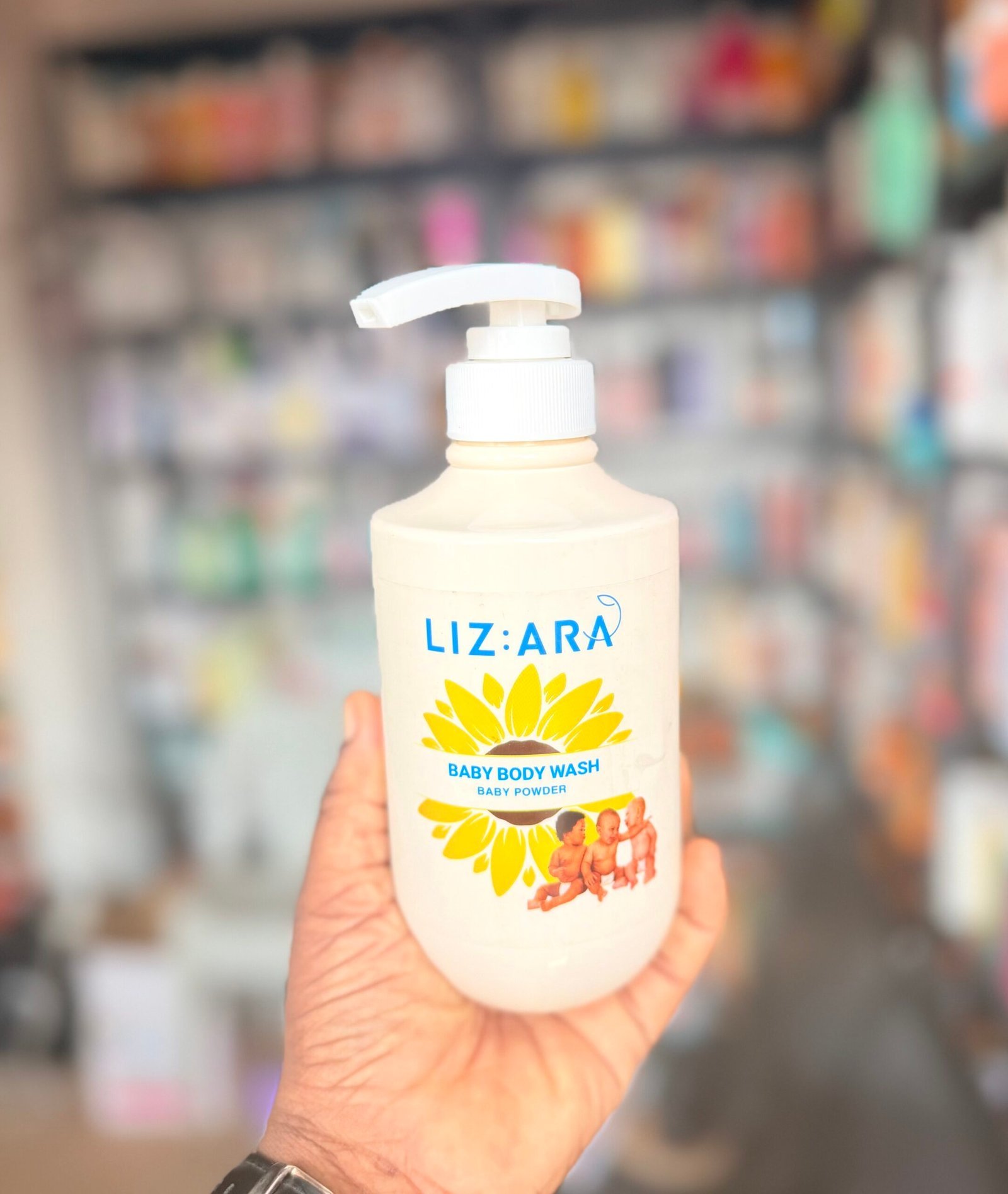 Lizara Baby Body Wash Baby Powder 500ml