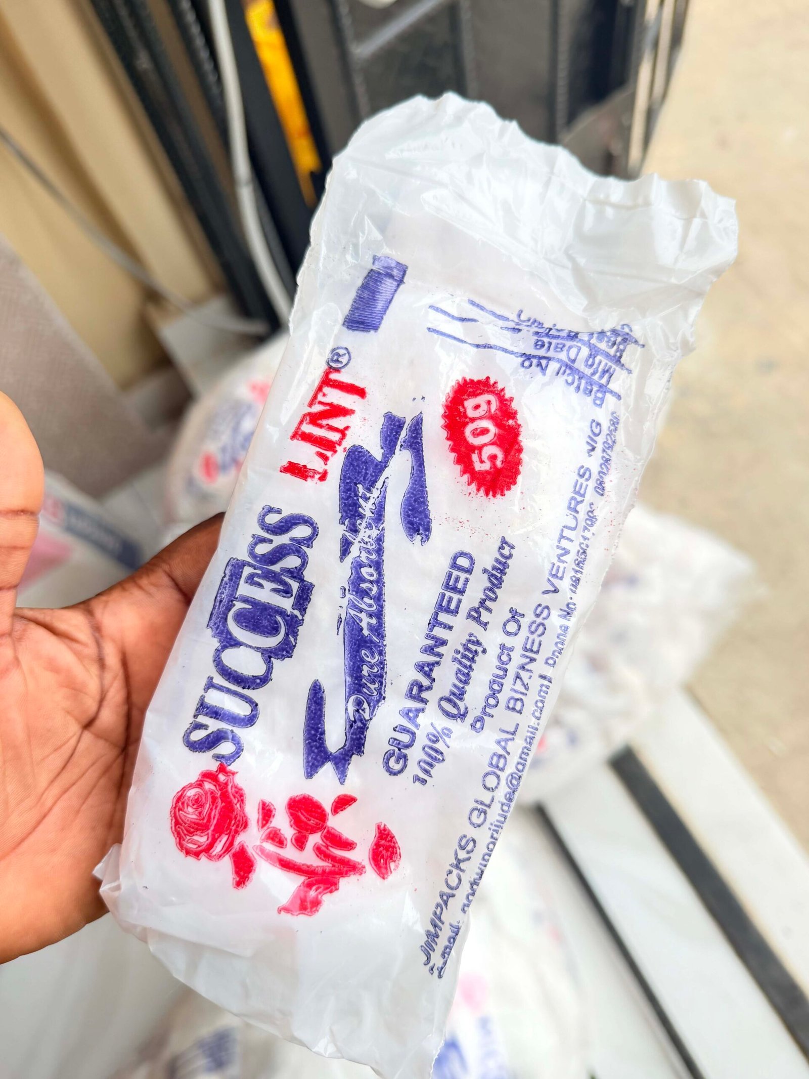 Success lint cotton wool 50g