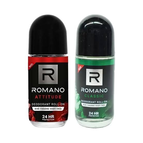 Romano deodorant roll on