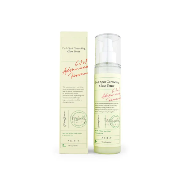 Axis y Dark Spot Correcting Glow Toner with Niacinamide & Glutathione, 125ml