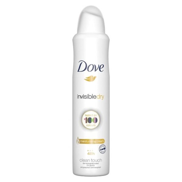 Dove Invisible Dry Clean Touch Deodorant 250ml