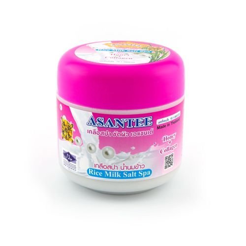 Asantee Rice Milk Salt Spa body Scrub 700ml