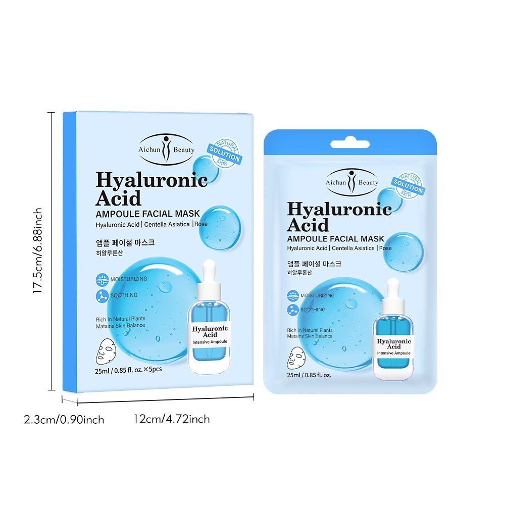 Aichun beauty hyaluronic acid ampoule facial mask 25ml