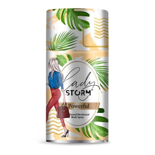 Lady Storm Powerful Deodorant Body Spray 250ml