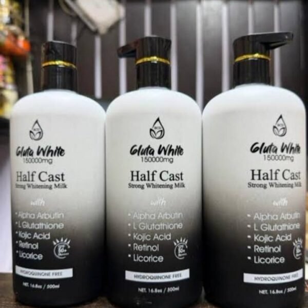 Gluta White Half Cast Strong Whitening Milk 500ml