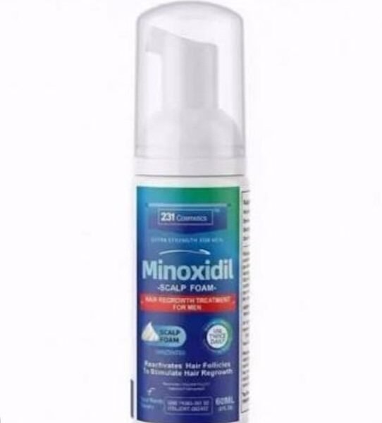 231 Cosmetics Foam Minoxidil Hair Regrowth Treatment For Men 60ml