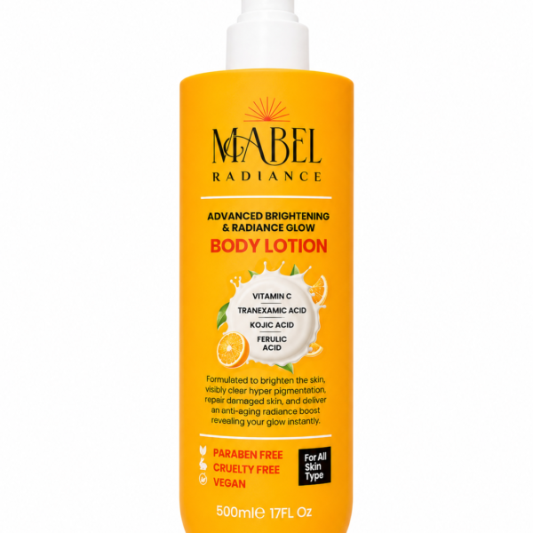 Mabel radiance advanced brightening & radiance glow body lotion