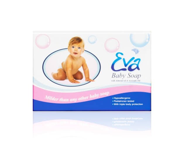 Eva baby soap blue & pink pack | Single bar