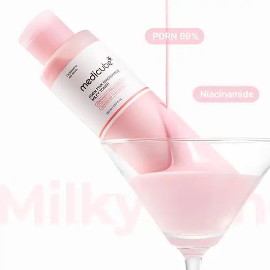 Medicube PDRN Pink Niacinamide Milky Toner (150ml)