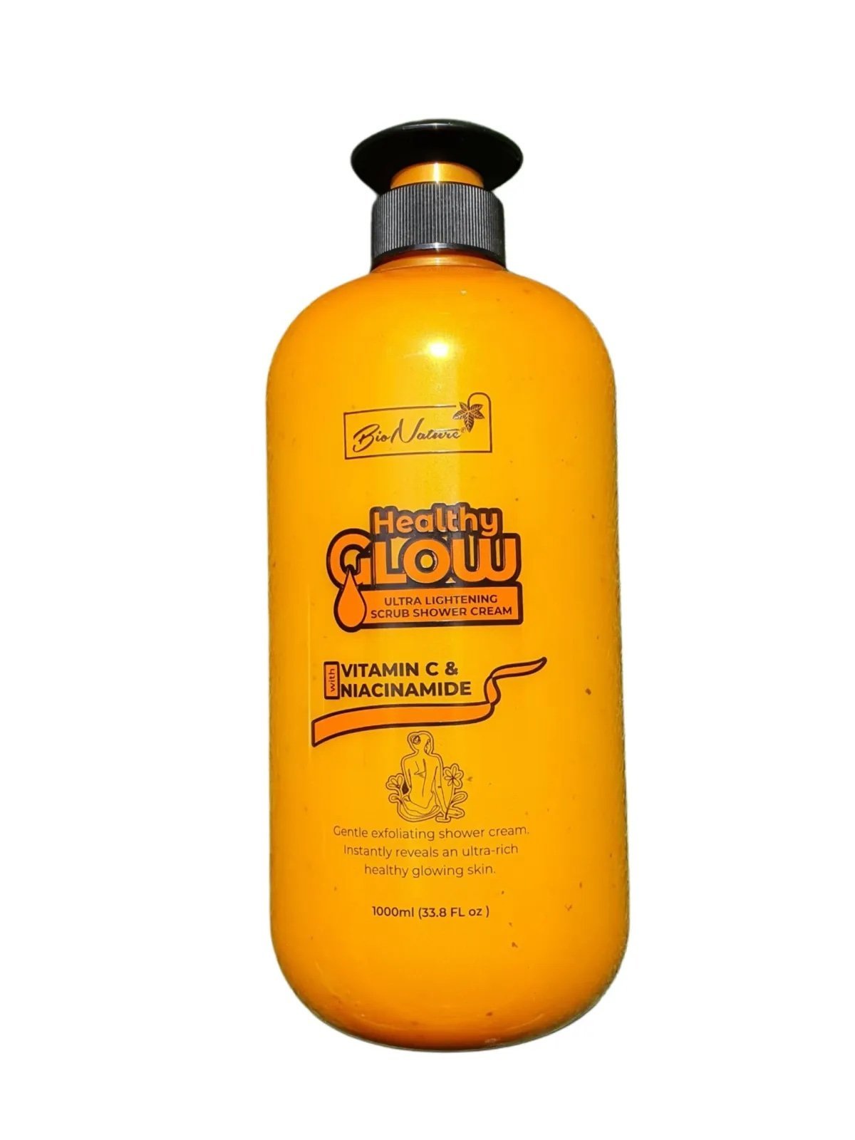 Bio nature healthy glow ultra lightening Vitamin C & Niacinamide body wash