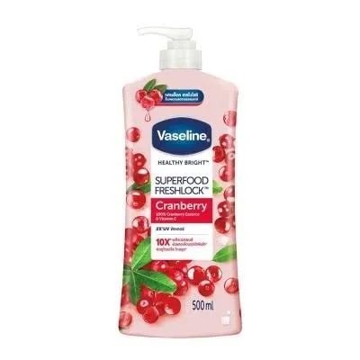 Vaseline superfood freshlock cranberry body lotion 500ml