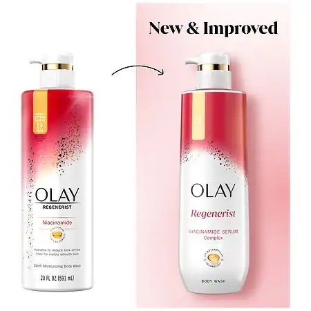 Olay Regenerist niacinamide serum complex body wash | 591ml (packaging may vary ) - Image 2