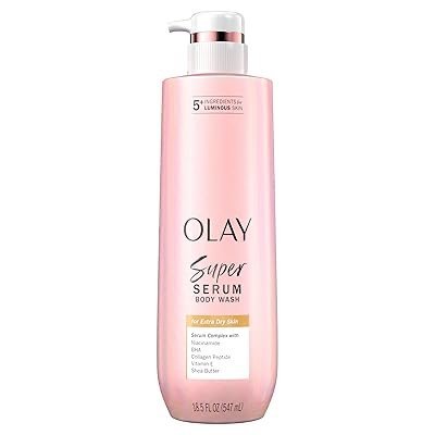 Olay Super Serum Body Wash for Extra Dry Skin 18.5 fl oz Copy