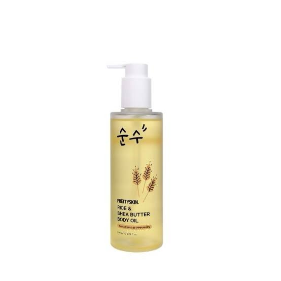 Prettyskin Rice & Shea Butter Body oil | 200ml