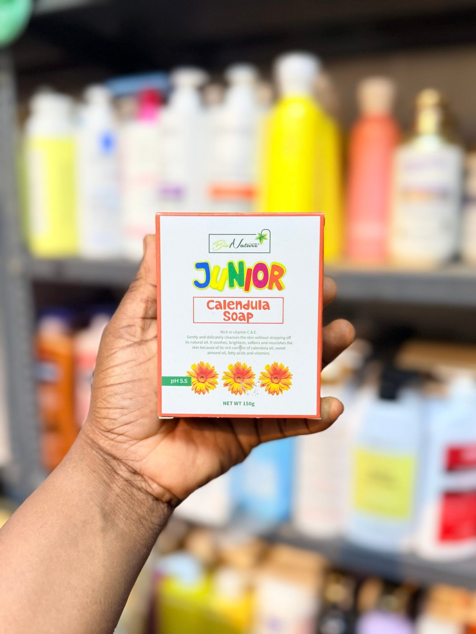 Bio Nature Junior Calendula Soap 150g