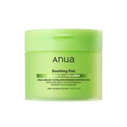 Anua azelaic 10 Hyaluronic Redness soothing Pad 230ml | 90 pads