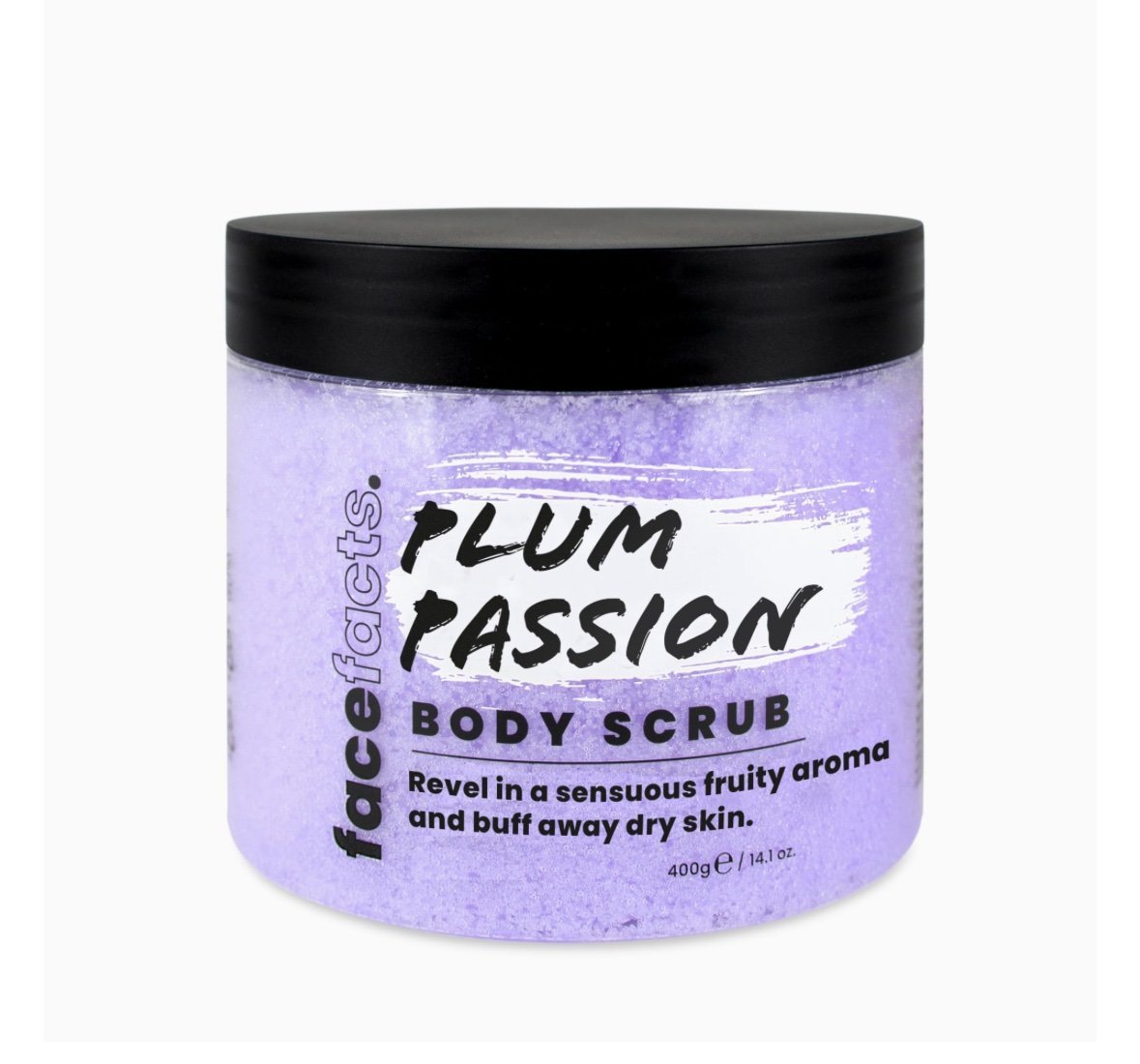 Face facts plum passion body scrub 400g