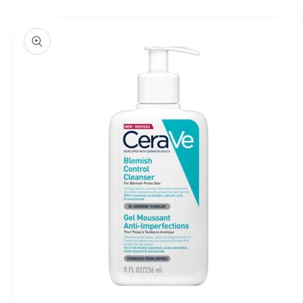 CeraVe blemish control cleanser 8floz