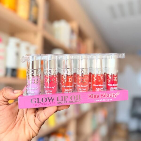 Kiss beauty Glow lip oil moisturizing item no.70755-03 - (01)