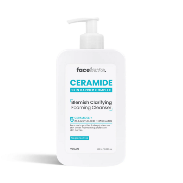 Face facts blemish clarifying foaming cleanser 400ml