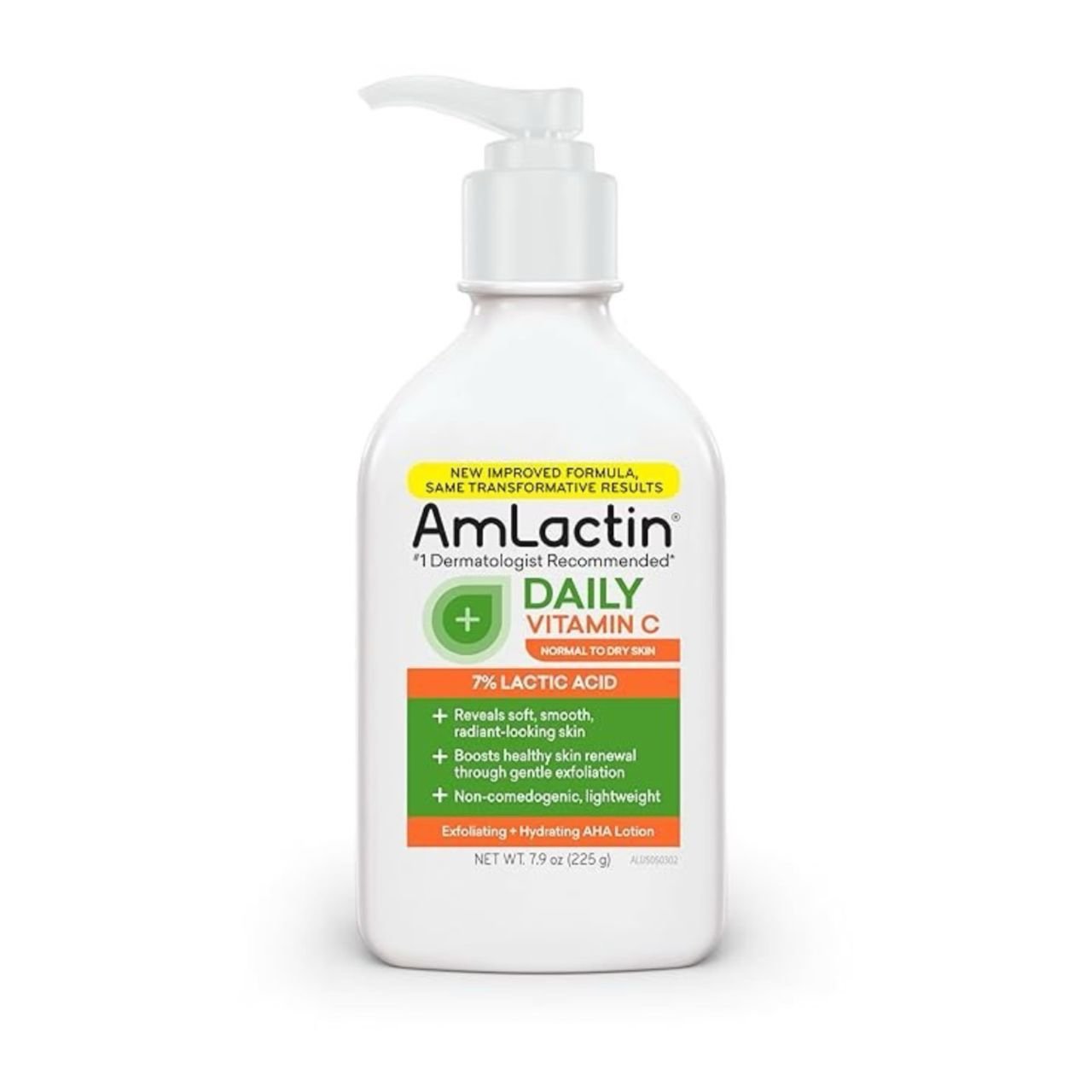 Amlactin daily vitamin C 7% lactic acid exfoliating & hydrating lotion 225g (packaging may vary)