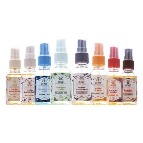 Genie Dessert Collection Body Mist Set - amber & musk