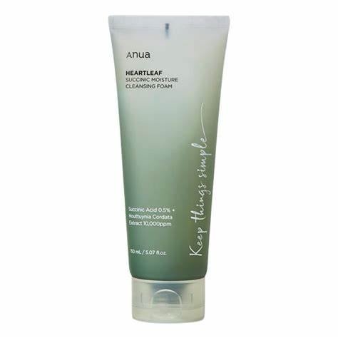 Anua Heartleaf Quercetinol Pore Deep Cleansing Foam 150ml ( packaging may vary ; old or new)